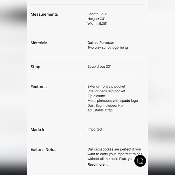 NWOT Kate Spade Camden Quilted Crossbody - Picture 8 of 8